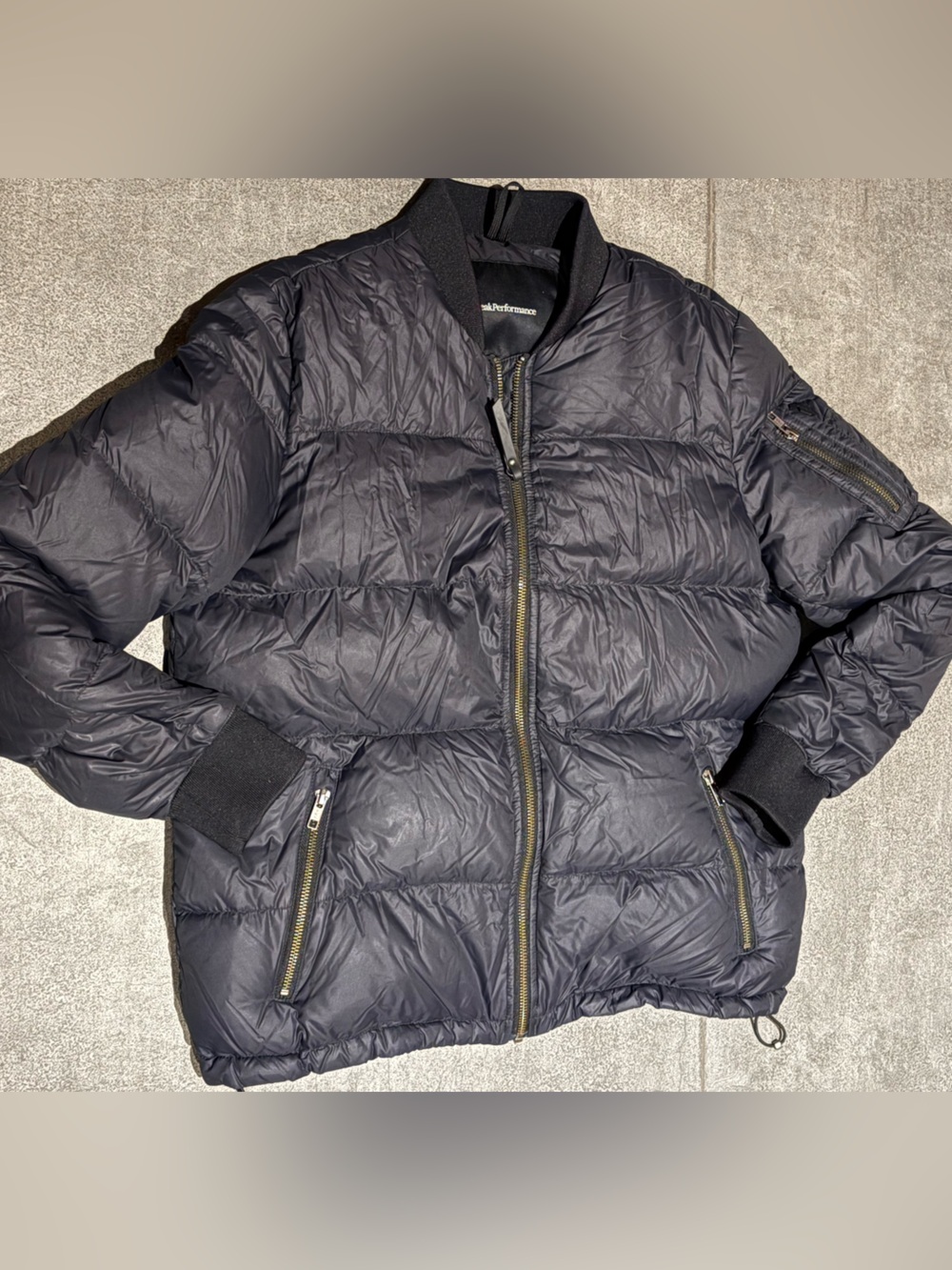 Women’s Duck Down Quilted Puffer/ Bomber Jacket